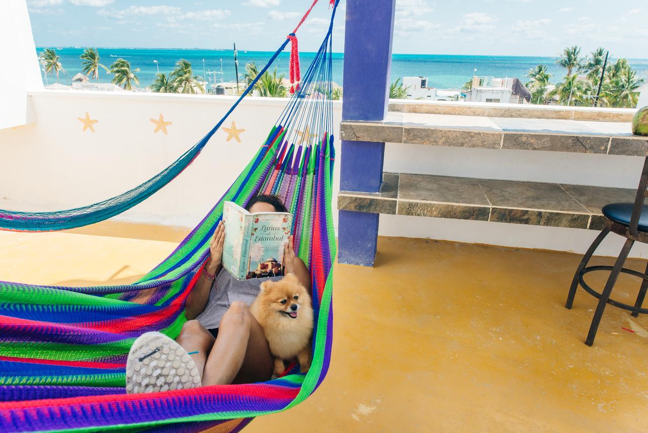 The Mermaid Hostel Beach (Adults Only) Канкун Екстериор снимка